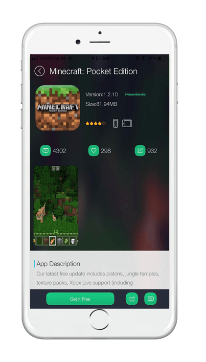 Free Download Tutuapp Minecraft PE Without jailbreak, Download for